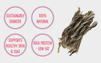 Cod Skin Crunch Sticks for Dogs - 5 oz MSC