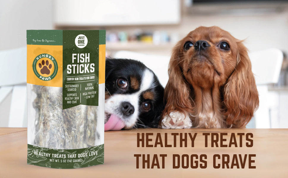 Cod Skin Sticks for Dogs - 5 oz MSC