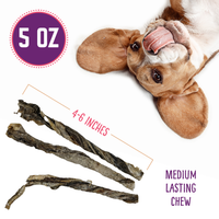 Cod Skin Crunch Sticks for Dogs - 5 oz MSC