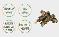 Cod Skin Crunch Sticks for Dogs - 8 oz