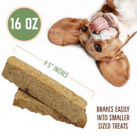 Cod Fish Wafer Dog Treats - Single Ingredient Snacks 16-oz
