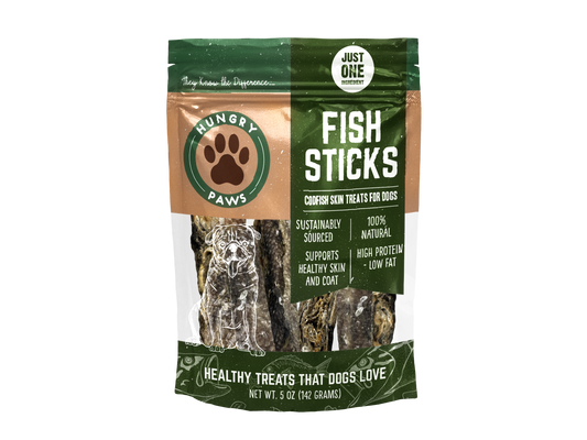 Cod Skin Sticks for Dogs - 8 oz