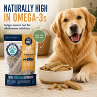 Hungry Paws Cod Fish Wafers for dogs, 8 oz
