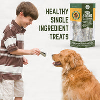 Cod Skin Sticks for Dogs -    5 oz MSC