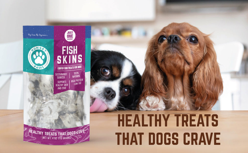 Cod Fish Skin Pattern Cod Fish Skins for Dogs | Healthy & Natural Dog Treats – Hungry Paws