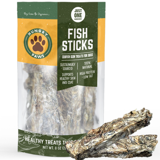 Cod Skin Sticks for Dogs -    8 oz