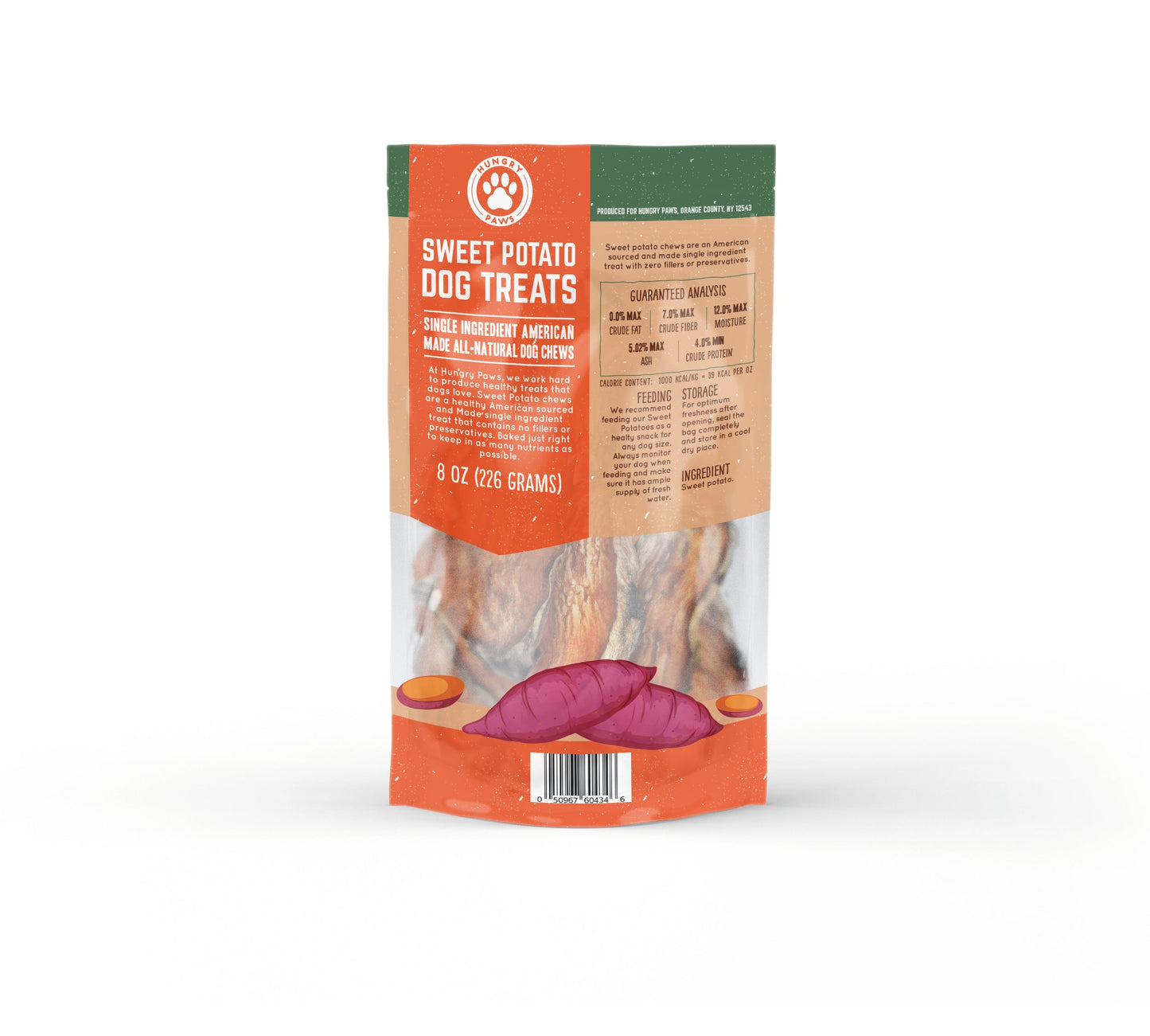 Sweet Potatoes for Dogs - 8 oz