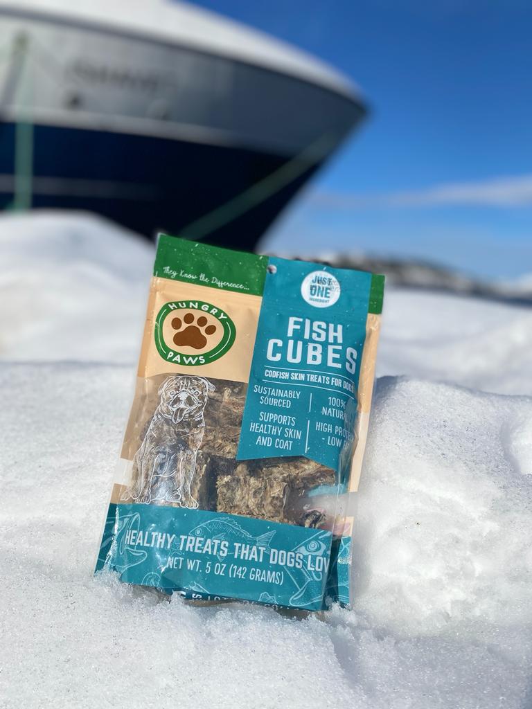 Jr Cod Skin Cubes Cod Skin Cubes for Dogs - 5 oz – Hungry Paws